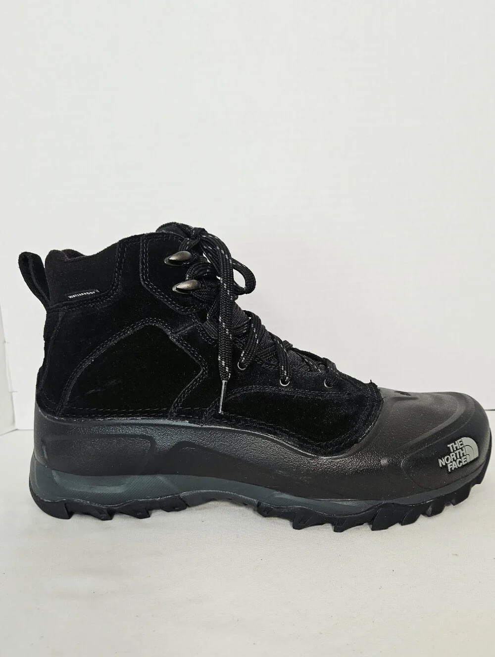 The North Face Snowfuse Insulated Winter Boots Waterproof Black Men 11